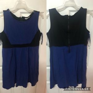 Motherhood Maternity blue/black dress size M